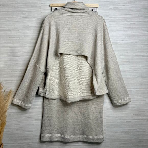 Free People sweater set top and midi skirt co-ord matching set knit Medium - Picture 3 of 10